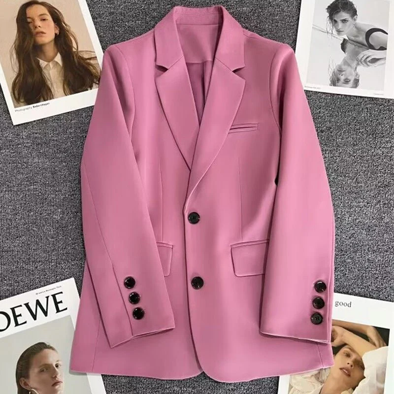Straight Edge | Single-Breasted Slim Blazer - Image 3