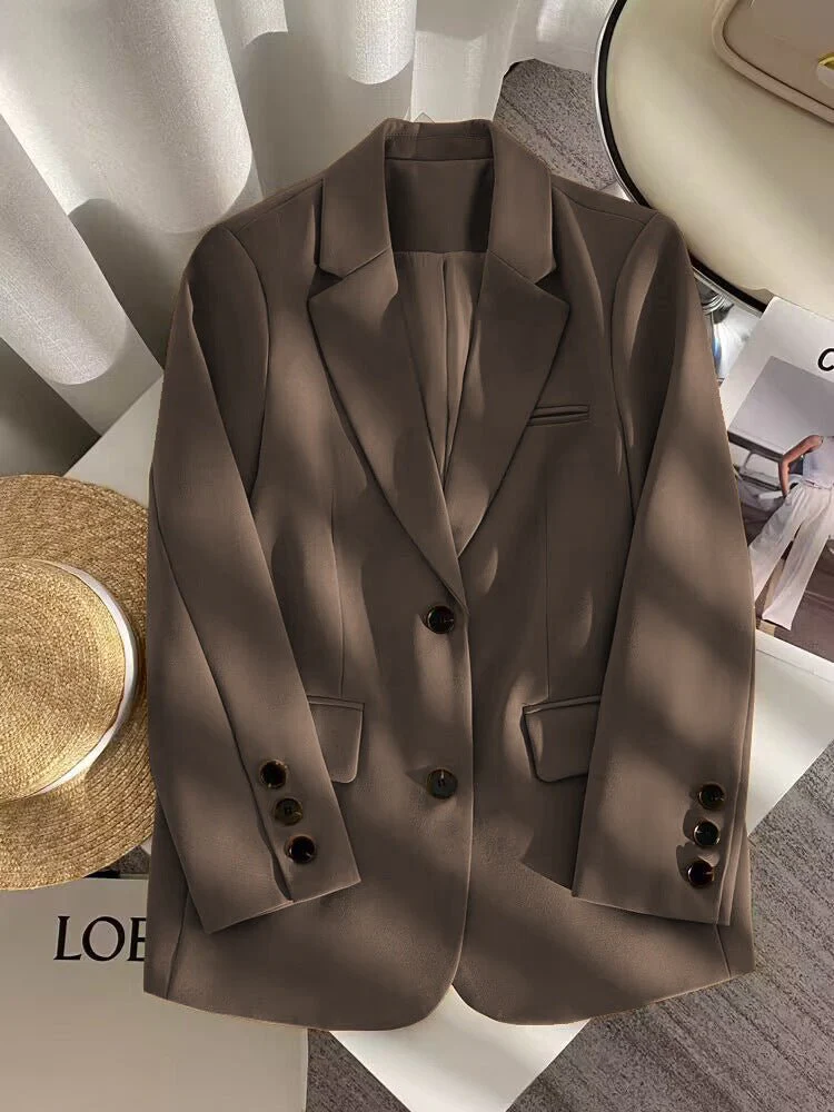 Straight Edge | Single-Breasted Slim Blazer - Image 53