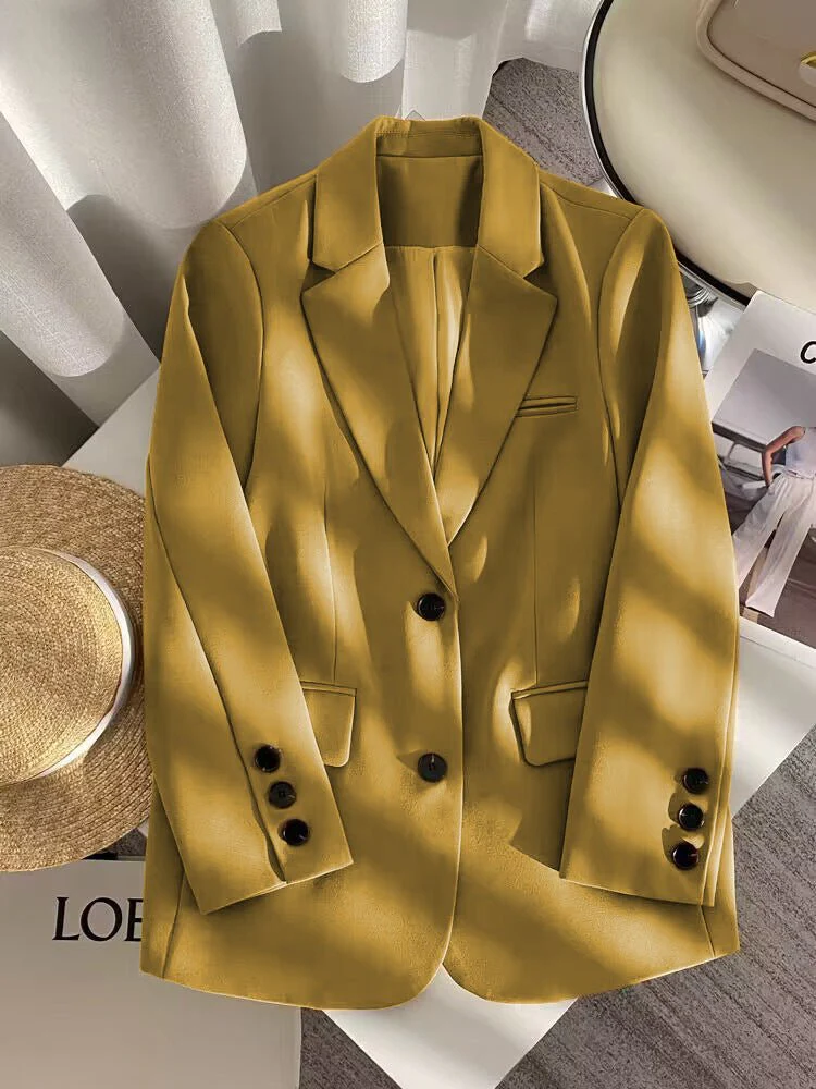 Straight Edge | Single-Breasted Slim Blazer - Image 56