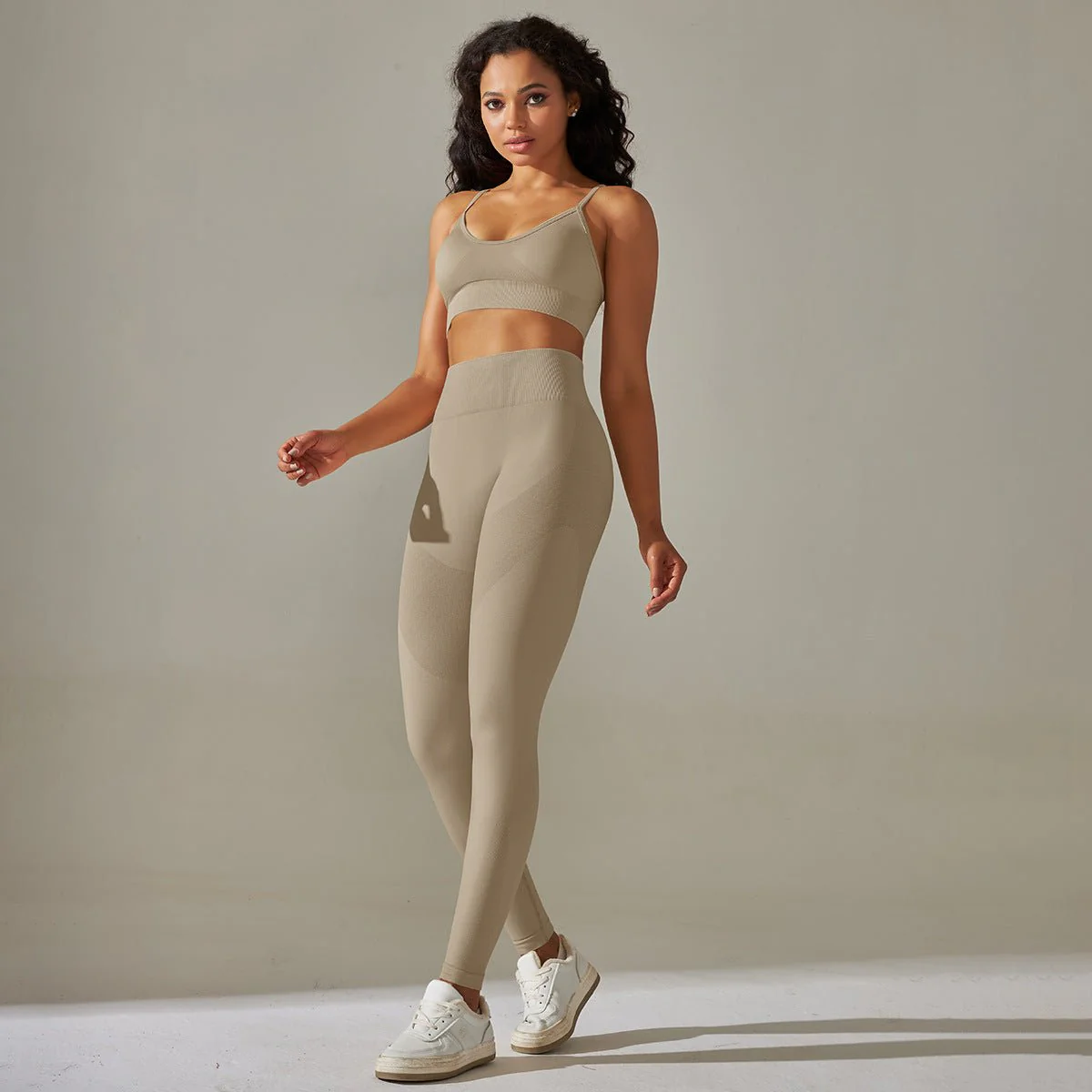 Strap Bra & Trouser Set | Apex Seamless 2-Piece Set - Image 12
