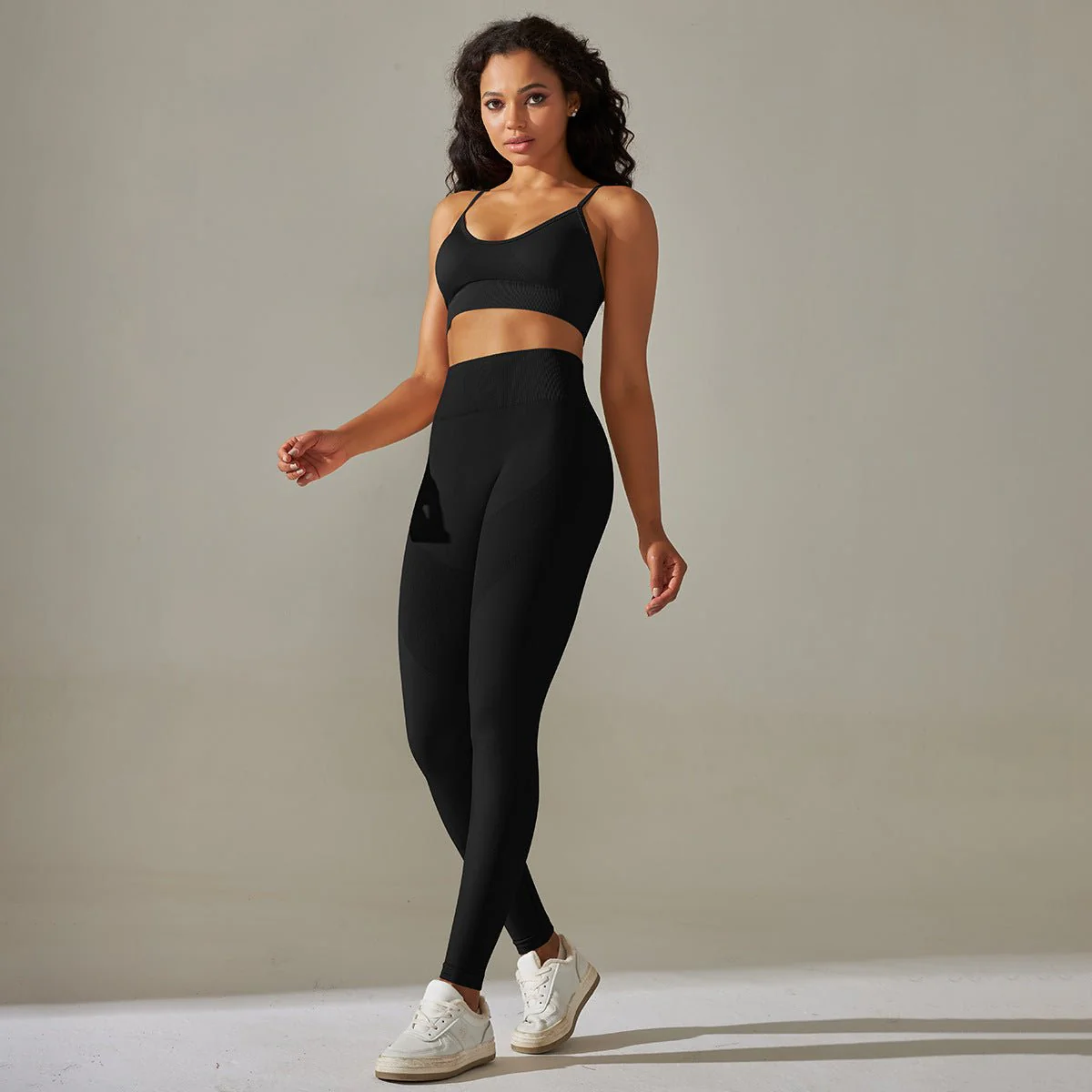 Strap Bra & Trouser Set | Apex Seamless 2-Piece Set - Image 27