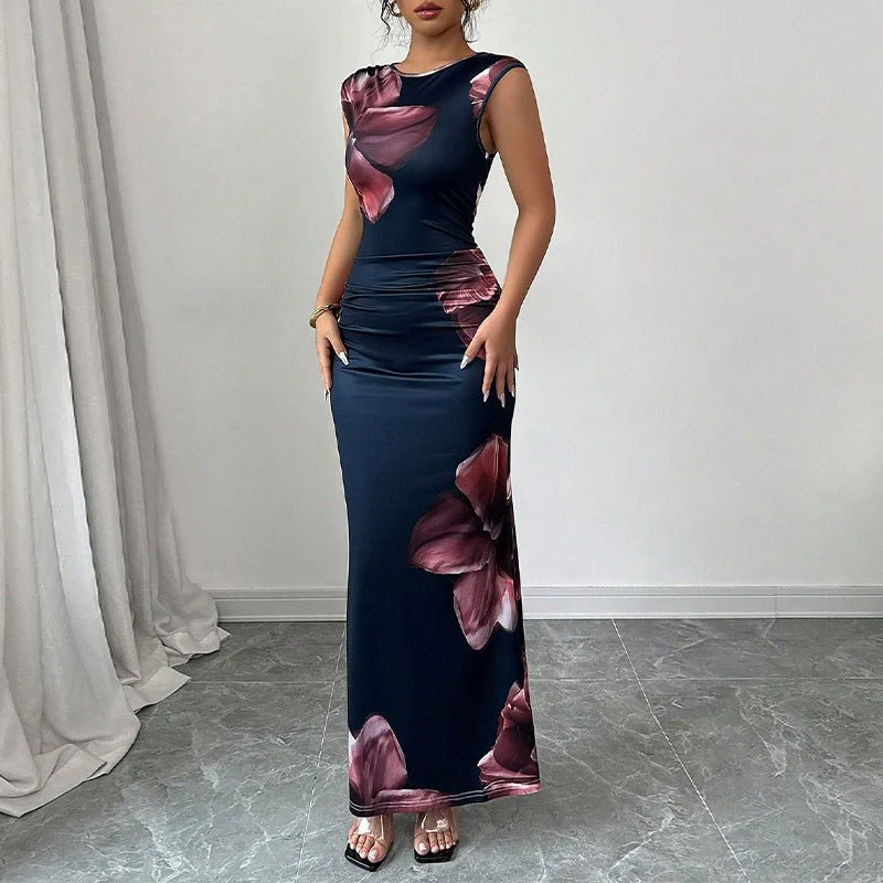 Summer Dress bodycon long dress women FD