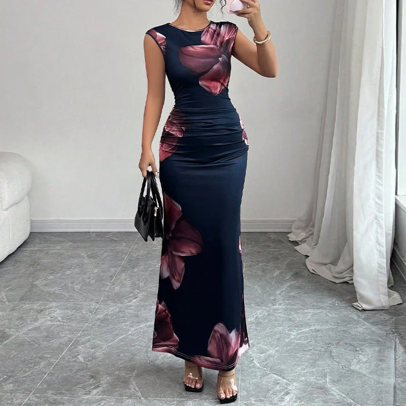 Summer Dress bodycon long dress women FD - Image 6