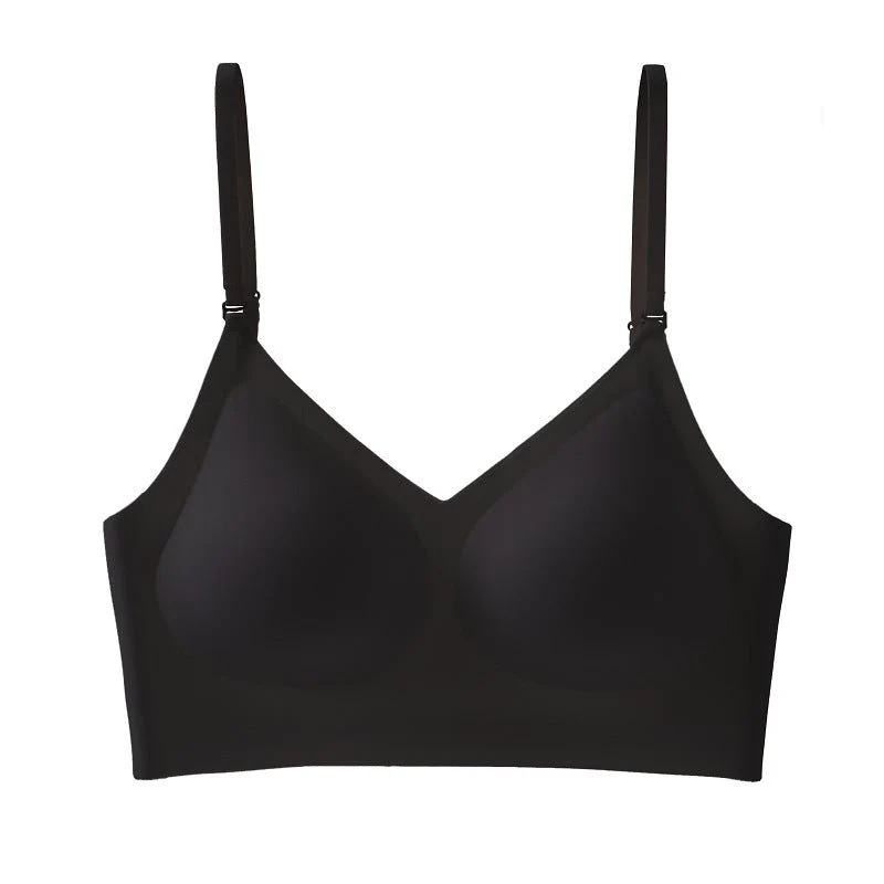 Summer French seamless large backless underwear women's thin U-shaped beautiful back halter neck invisible multi-wearing comfortable bra FD - Image 6