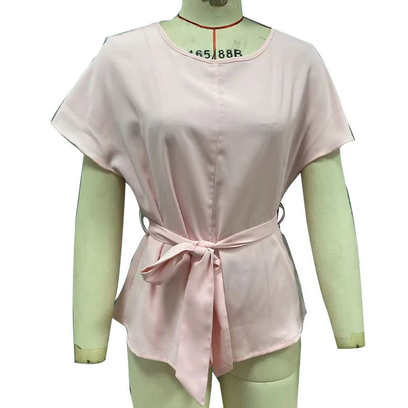 summer temperament short-sleeved thin shirt strap jumper - Image 5