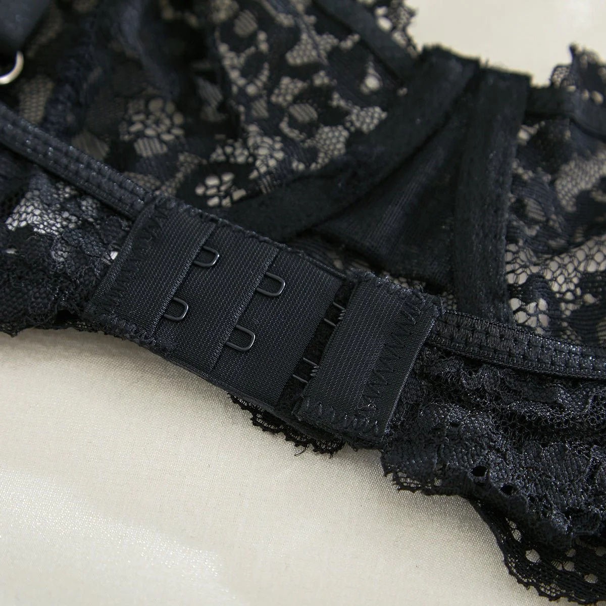 Suspender Tease | Lace Perspective Alluring Lingerie Bra Set - Image 53