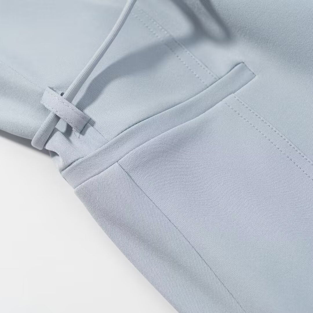 The Azure Heirloom | Beaded Vest & High-Waist Straight Trousers - Image 8