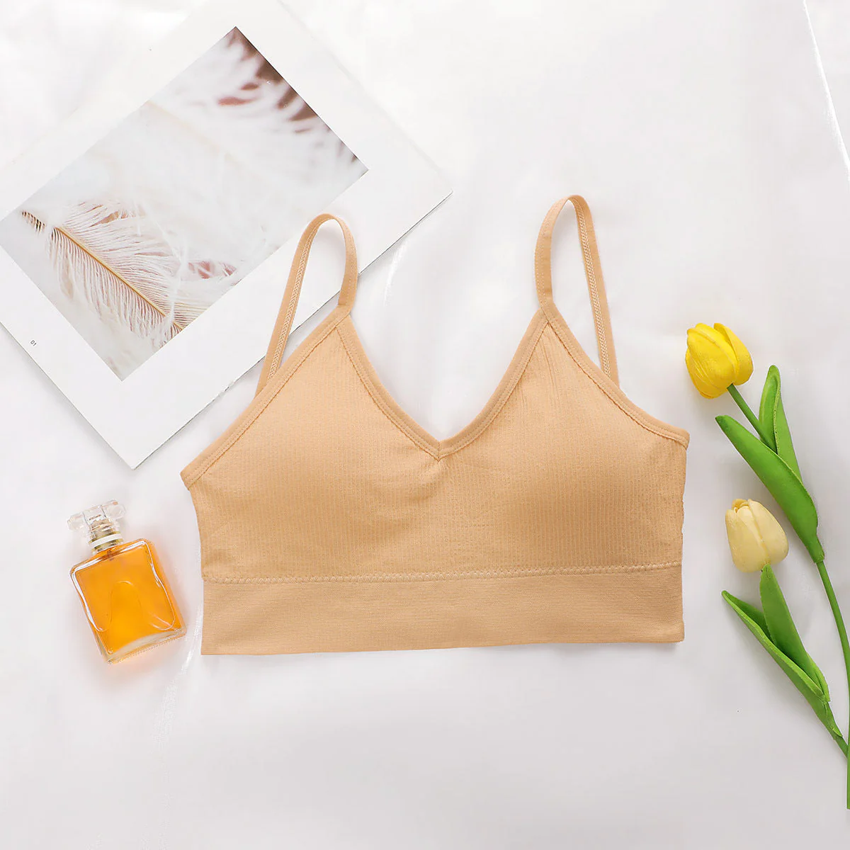 The Back Beauty | Wireless Full-Cup Vest-Style Bra - Image 2