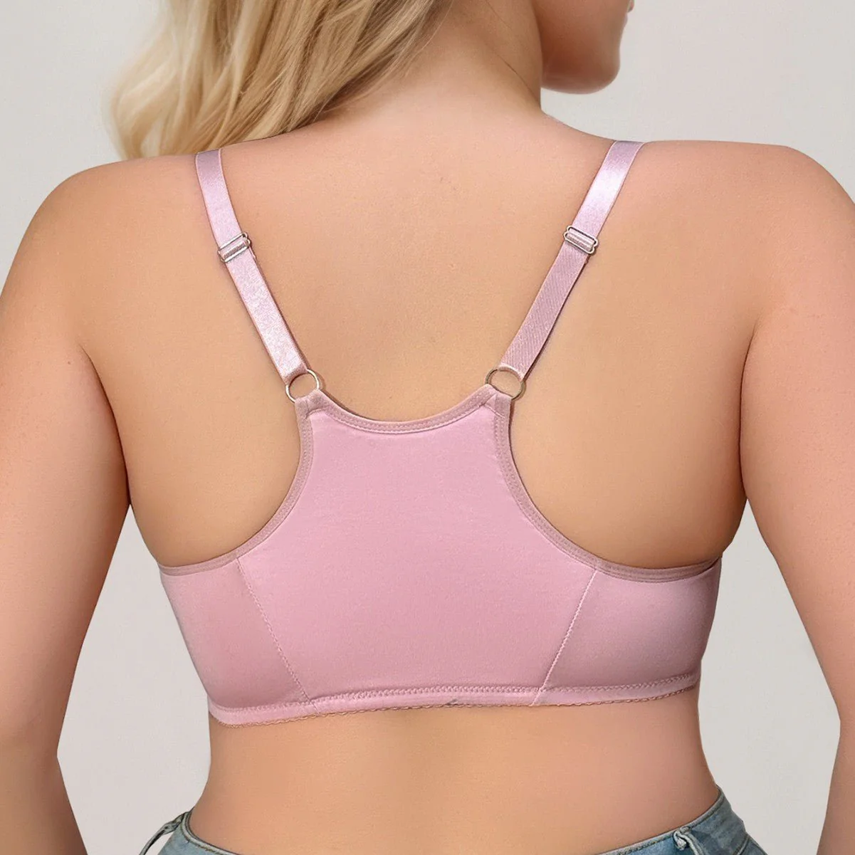 The Blushing Confidence | Plus Size Front-Closure Underwire Bra - Image 2