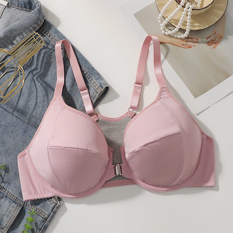 The Blushing Confidence | Plus Size Front-Closure Underwire Bra - Image 3
