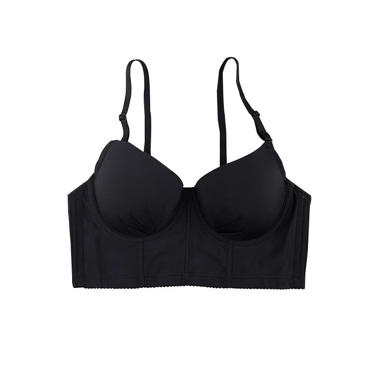 The Bordeaux Lift | Women's Lace Underwire Push-Up Bra - Image 6