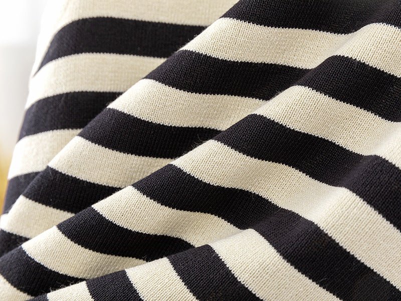 The Breezy Stripe | Women's Ice Silk Sleeveless Knit Top (FD) - Image 2