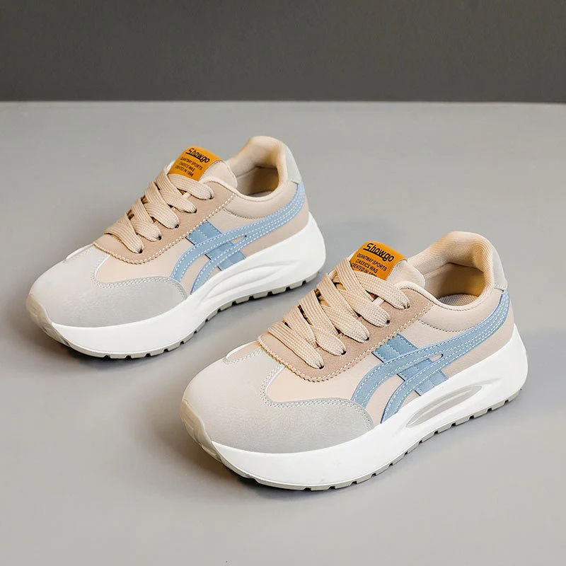 The Casual Stride | Women's Breathable Platform Sneakers - Image 5