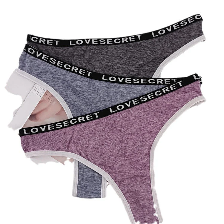 The Cotton Tease | Women's Low-Rise Cotton Thong Panties - Image 5