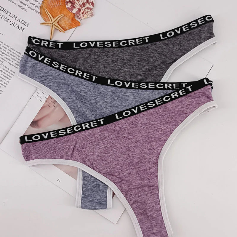 The Cotton Tease | Women's Low-Rise Cotton Thong Panties - Image 6