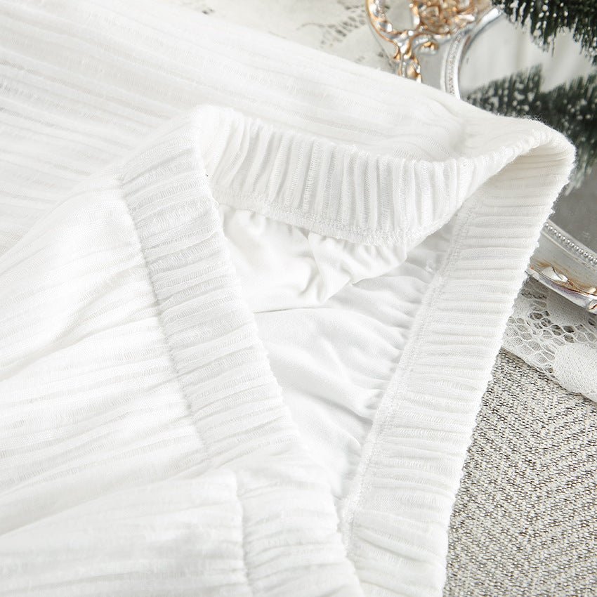 The Cozy Cloud Set | Women's Knit Hollow Long-Sleeve Pajama Set - Image 8