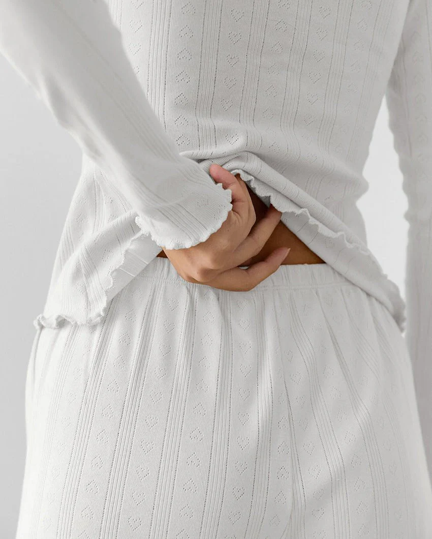 The Cozy Jacquard | Knitted Hollow Love Jacquard Pajama Set - Image 31