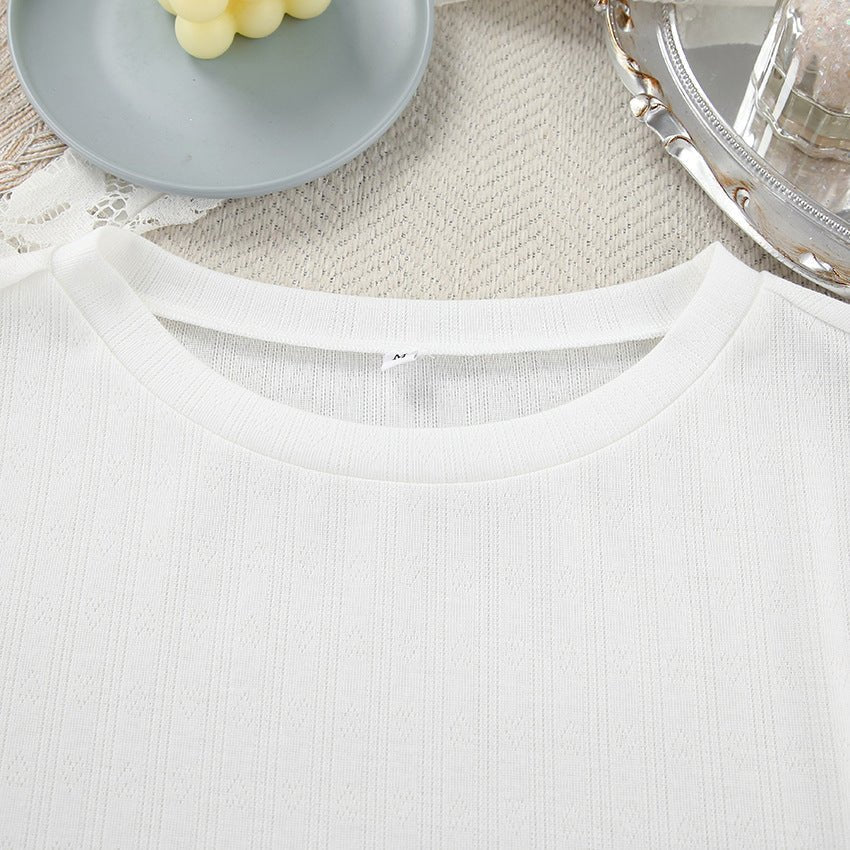 The Cozy Jacquard | Knitted Hollow Love Jacquard Pajama Set - Image 8