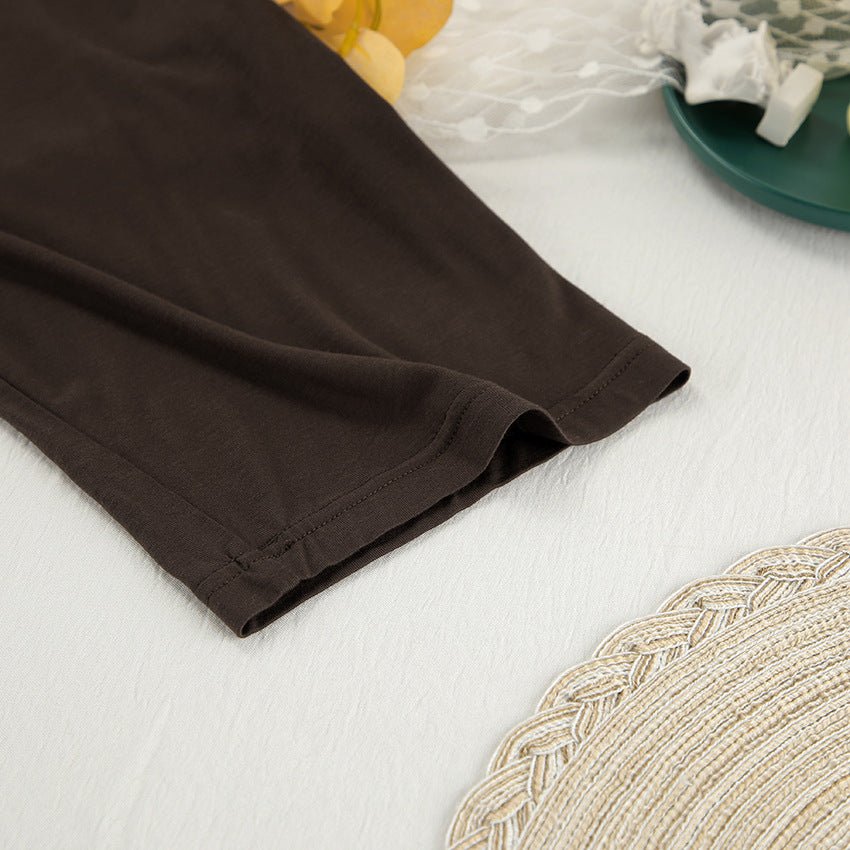 The Cozy Knit | Solid Color Hooded Long-Sleeve Pajama Set - Image 18