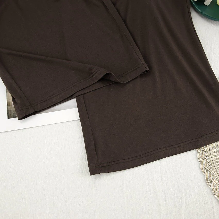 The Cozy Knit | Solid Color Hooded Long-Sleeve Pajama Set - Image 20