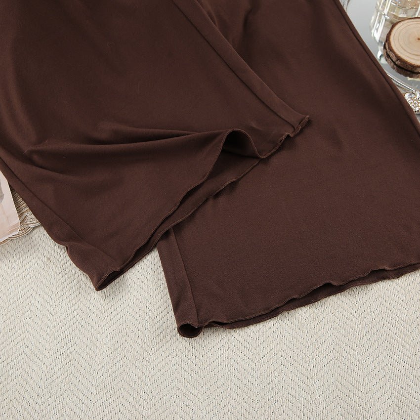 The Cozy Knit | Solid Color Sleeveless Suspender Pants Set - Image 16
