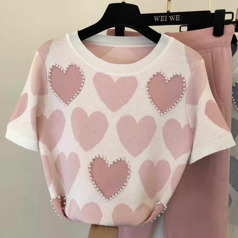 The Cozy Leisure | Women's Long-Sleeve Knitted Sweater & Pants Two-Piece Set - Image 109