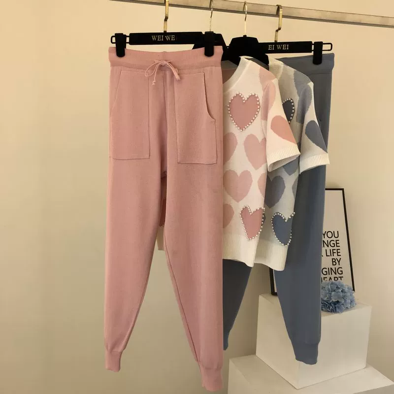 The Cozy Leisure | Women's Long-Sleeve Knitted Sweater & Pants Two-Piece Set - Image 110
