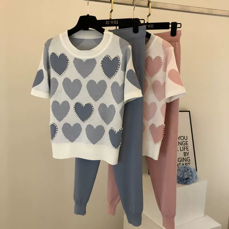 The Cozy Leisure | Women's Long-Sleeve Knitted Sweater & Pants Two-Piece Set - Image 88