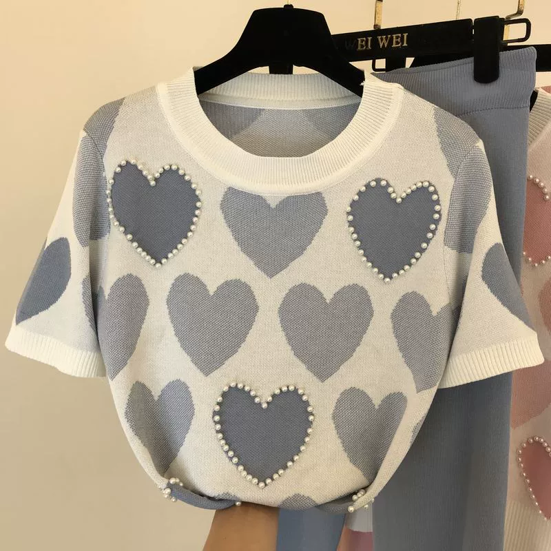 The Cozy Leisure | Women's Long-Sleeve Knitted Sweater & Pants Two-Piece Set - Image 95