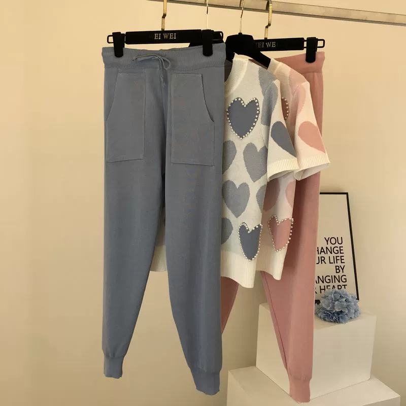 The Cozy Leisure | Women's Long-Sleeve Knitted Sweater & Pants Two-Piece Set - Image 96