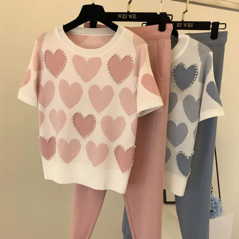 The Cozy Leisure | Women's Long-Sleeve Knitted Sweater & Pants Two-Piece Set - Image 98