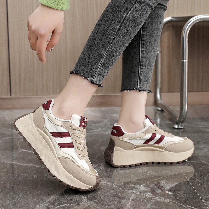 The Dynamic Boost | Women's Thick-Soled Heightening Casual Sneakers FD - Image 4