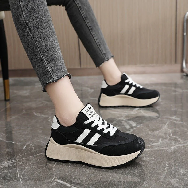 The Dynamic Boost | Women's Thick-Soled Heightening Casual Sneakers FD - Image 5