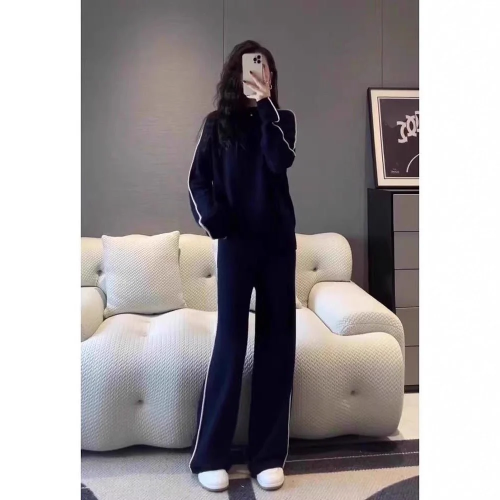 The Effortless Layer | Solid Color Long-Sleeve Knit Top Set - Image 2