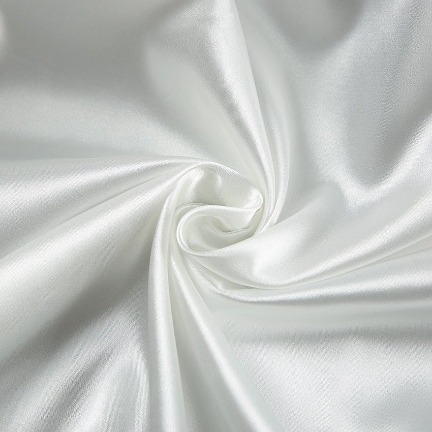 The Feather Whisper | Women's Long-Sleeve Faux Silk Feather Trim Robe - Image 7