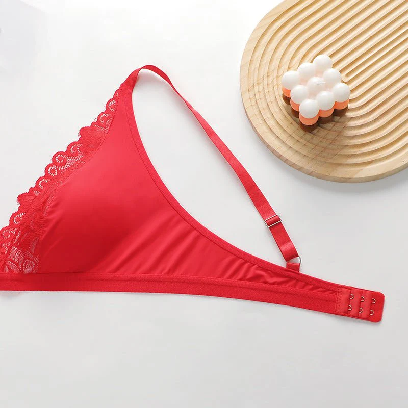 The French Whisper | Women's Ultra-Thin See-Through Lace Push-Up Bra - Image 8