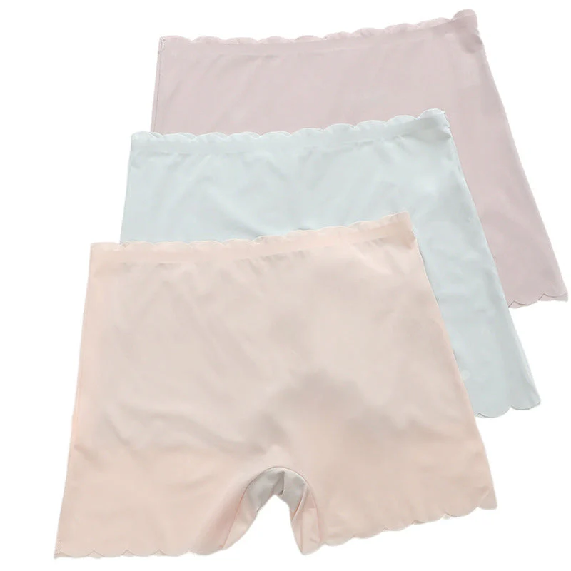 The Ice Silk Shield | Women's Mid-Rise Ice Silk Safety Boxer Briefs (3-Pack)