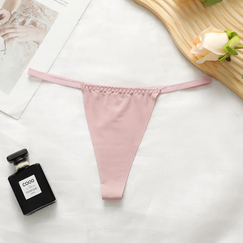 The Invisible Tease | Women's Low-Rise Seamless Triangle Panties - Image 3