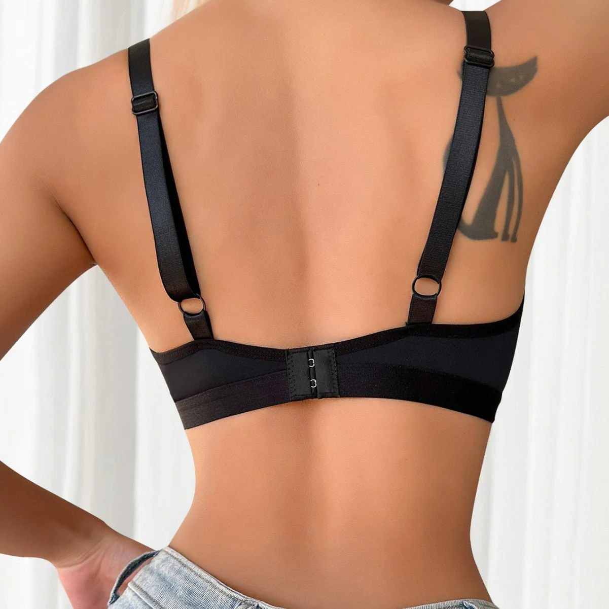 The Lace Comfort | Wireless Lace Push-Up Bra (FD) - Image 2