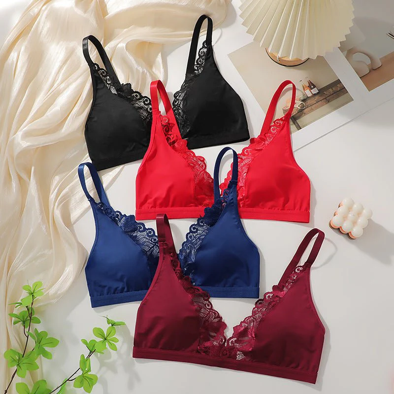 The Lace Comfort | Wireless Lace Push-Up Bra (FD) - Image 3