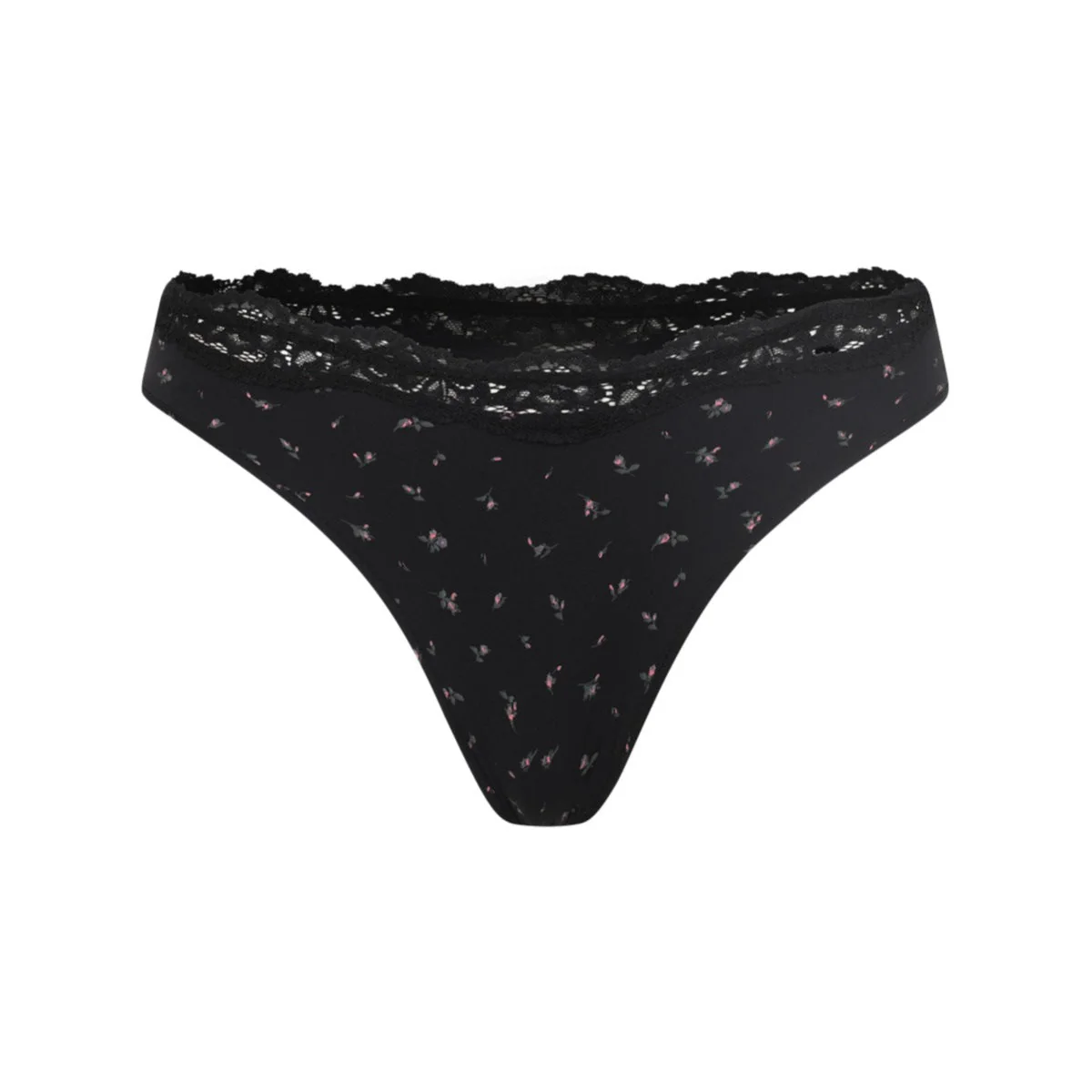 The Lace Dipped Thong | High-Stretch Snatched V-Cut Thong - Image 6