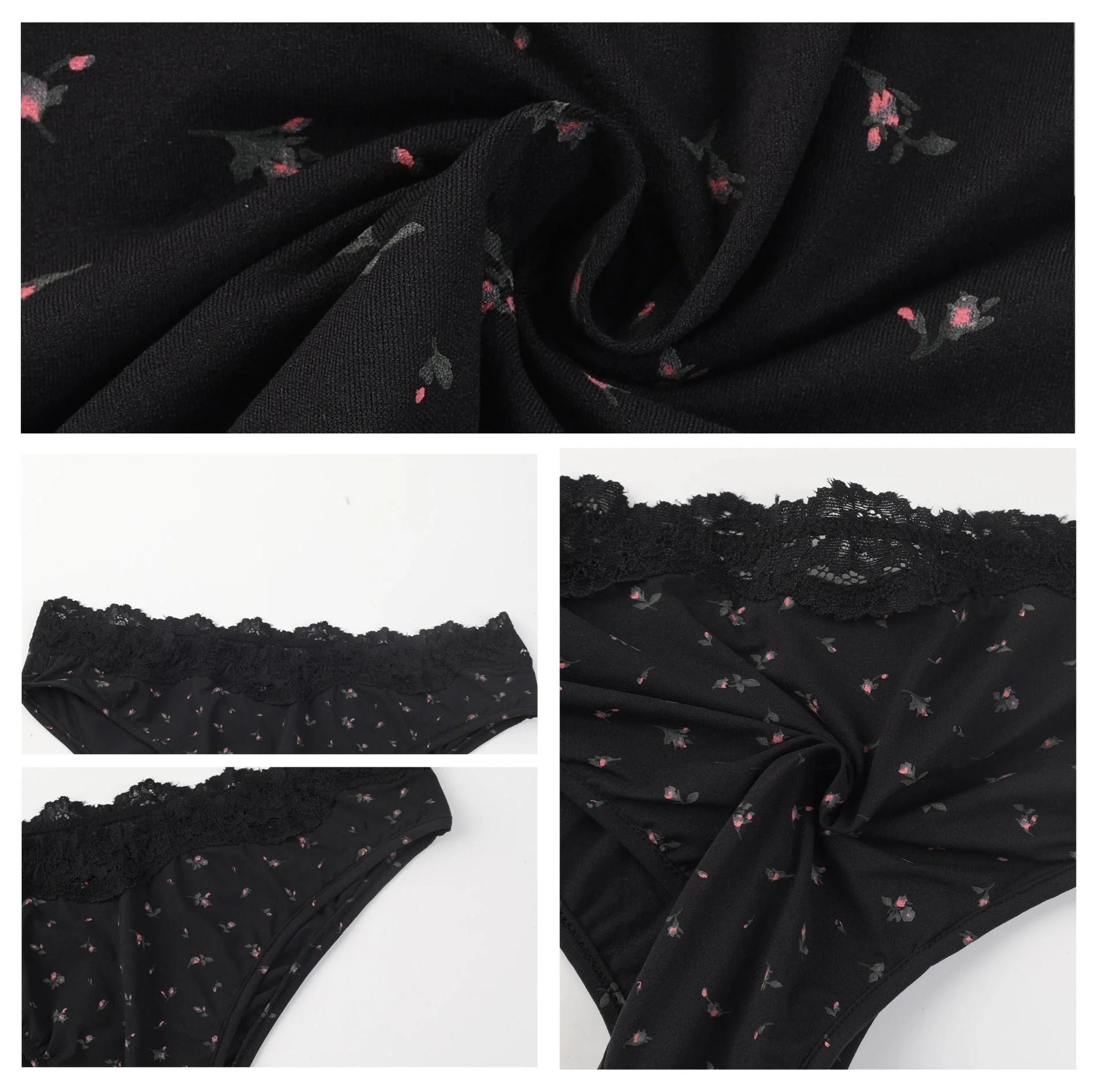 The Lace Dipped Thong | High-Stretch Snatched V-Cut Thong - Image 8