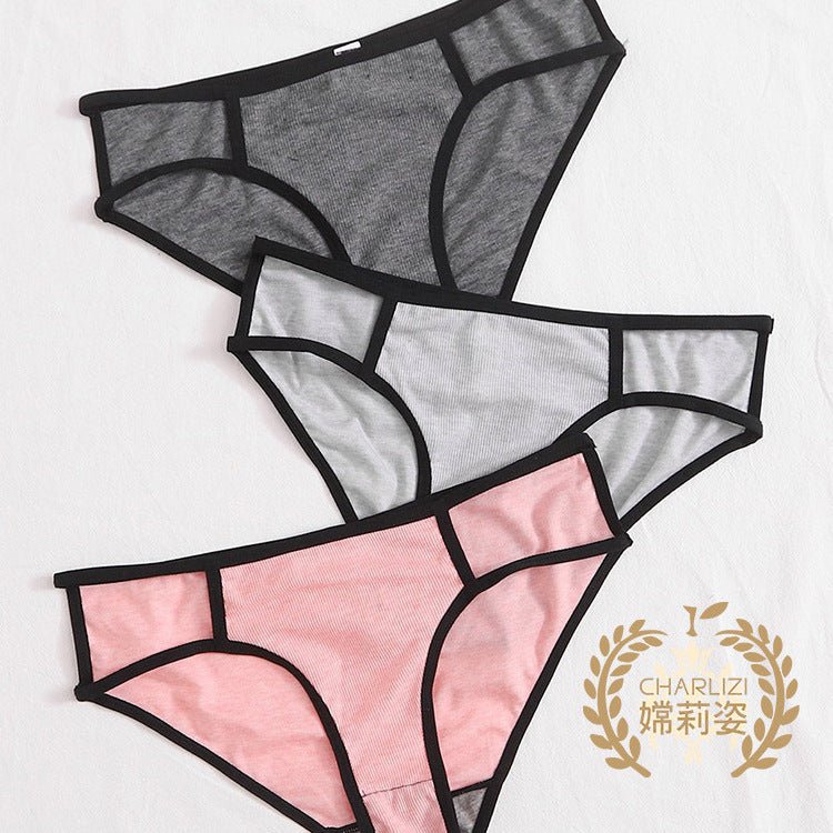 The Lace Edge Comfort | Women's Mid-Rise Lace Trim Triangle Panties - Image 6