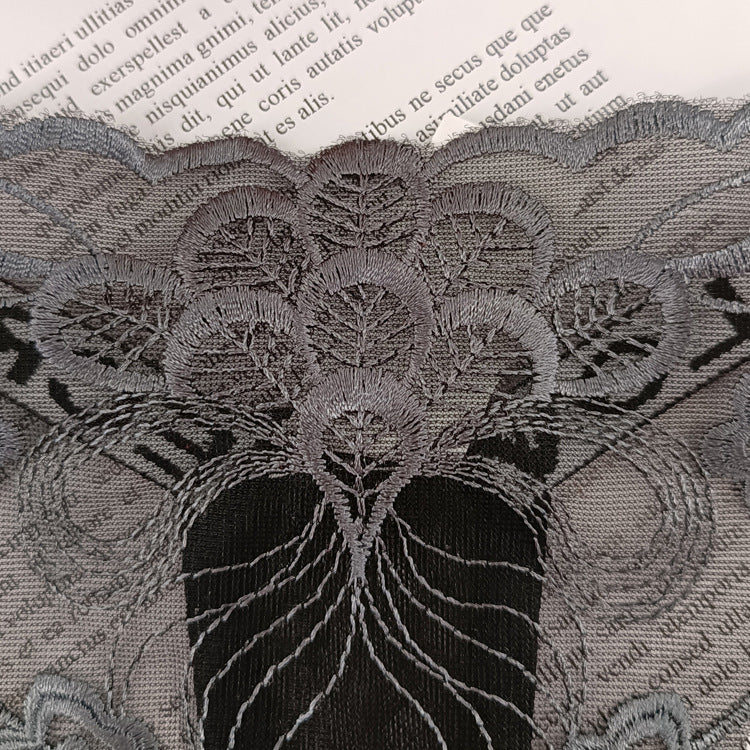 The Lace Tease | Women's Lace Letter-Strap Low-Rise Thong Panties - Image 2