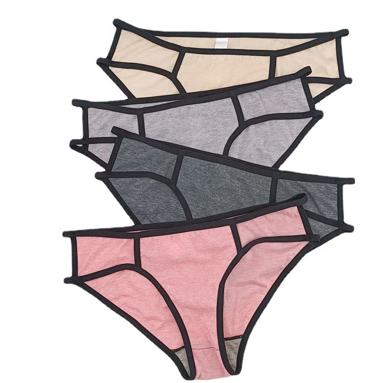 The Lace Trim Comfort | Women's Cotton Mid-Rise Lace Edge Panties - Image 5