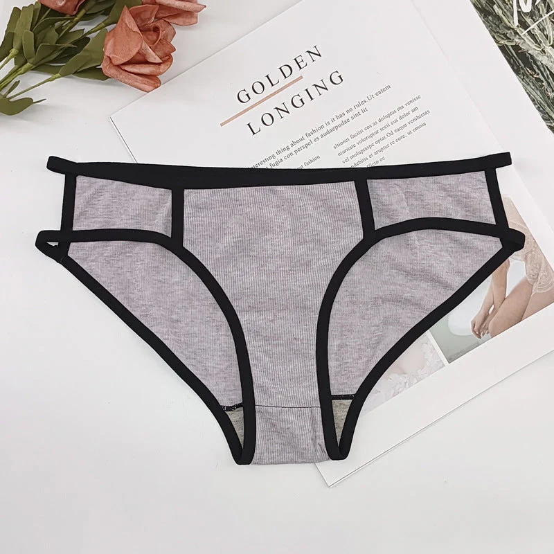 The Lace Trim Comfort | Women's Cotton Mid-Rise Lace Edge Panties - Image 7