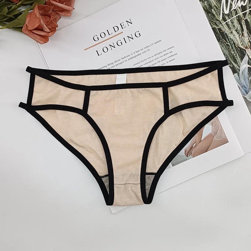 The Lace Trim Comfort | Women's Cotton Mid-Rise Lace Edge Panties - Image 9