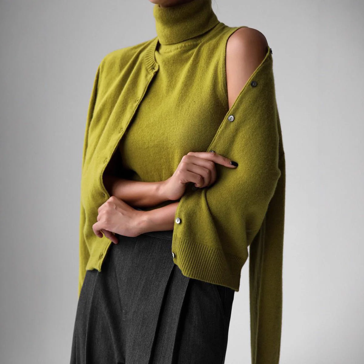 The Layered Luxe | Solid Color Vest & Matching Cardigan Set