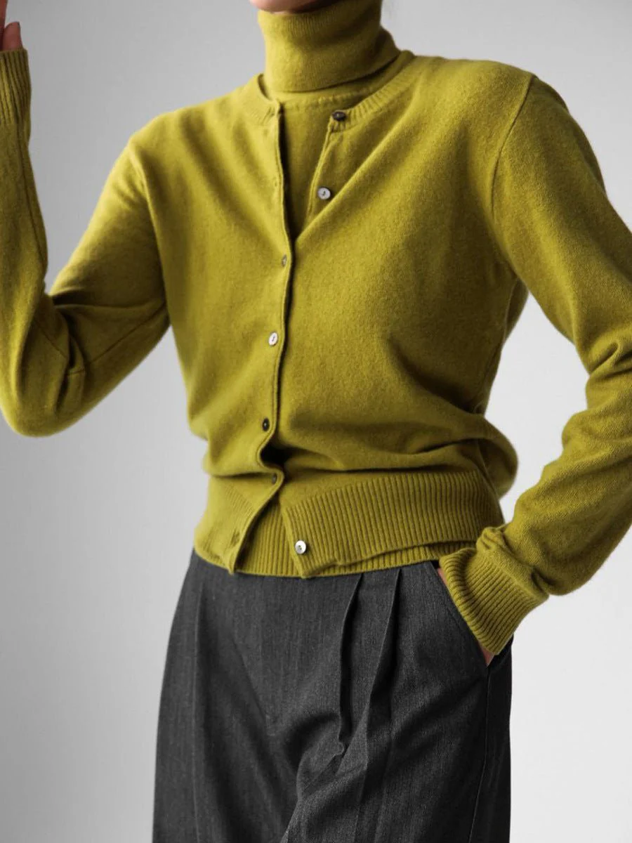 The Layered Luxe | Solid Color Vest & Matching Cardigan Set - Image 8