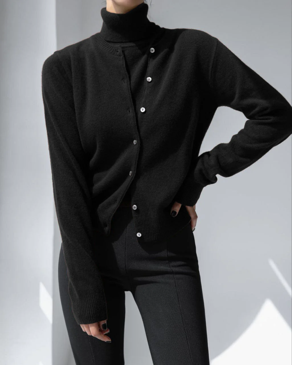 The Layered Luxe | Solid Color Vest & Matching Cardigan Set FD - Image 12